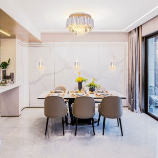 Потолочная люстра Умный дом 340/9 серебро-foto3