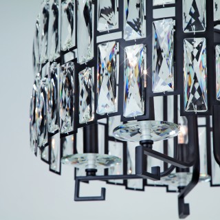 Подвесная люстра Умный дом 352/5 черный-foto3