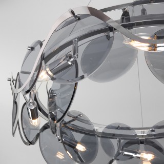 Подвесная люстра Умный дом 353/8 хром-foto2