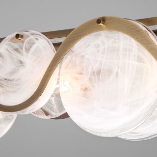 Подвесная люстра Умный дом 354/4 античная бронза-foto3