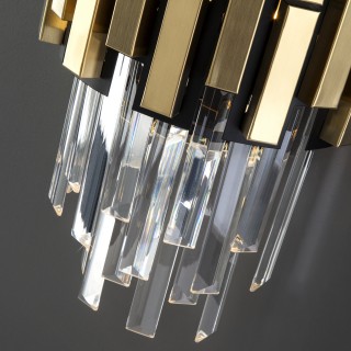 Настенный светильник 337/2 золото / черный-foto3