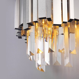 Настенный светильник с хрусталём 340/1 Strotskis (308/1)-foto3