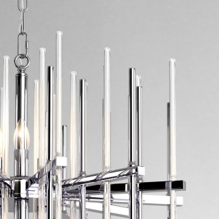 ПОДВЕСНАЯ ЛЮСТРА УМНЫЙ ДОМ 355/6 Smart хром-foto2