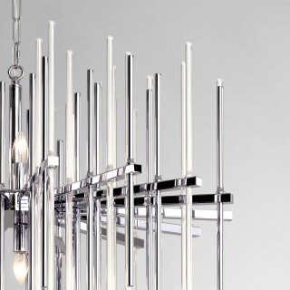 ПОДВЕСНАЯ ЛЮСТРА УМНЫЙ ДОМ 355/8 Smart хром-foto2