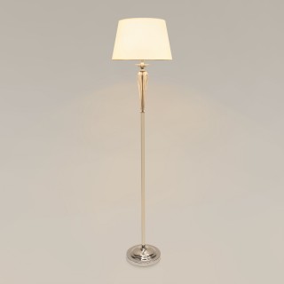 Торшер с абажуром 01105/1 белый-foto3