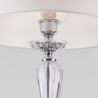 Торшер с абажуром 01105/1 белый-foto5