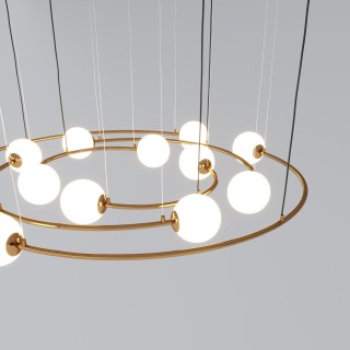 Подвесной светильник 359/12 латунь-foto3