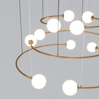 Подвесной светильник 359/12 латунь-foto6