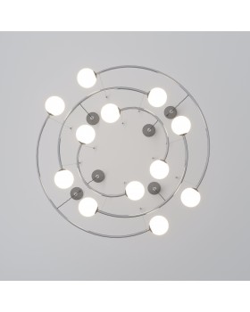 Подвесной светильник в стиле лофт 360/12 хром-foto5