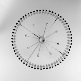 Потолочная люстра 362/8 серебро-foto3