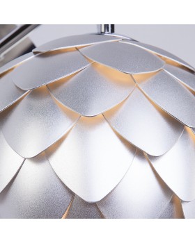 Настенный светильник 304 серебро / хром-foto2