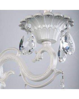 Бра классическое с хрусталем 294/1 белый-foto2