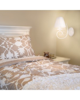 Бра в классическом стиле с абажуром 280/1 белый-foto2