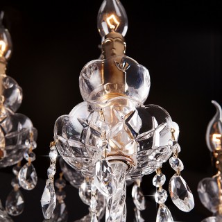 Хрустальное бра 520/3+2 золото-foto2