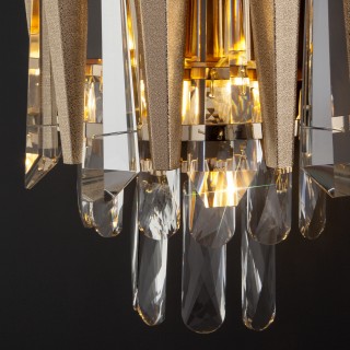 Хрустальный бра 328/2 золото-foto5