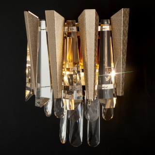 Хрустальный бра 328/2 золото-foto4