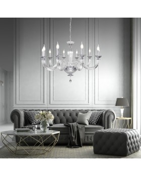 Классическая хрустальная люстра 318/10 Strotskis-foto2