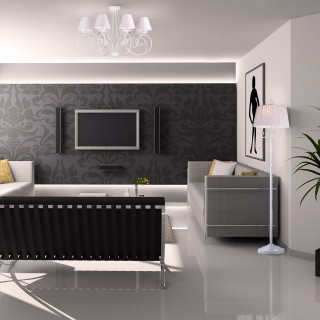 Классическая люстра с абажурами 280/8 белый-foto3