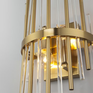 Настенный светильник 356/2 латунь-foto2