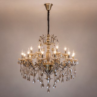 Подвесная люстра 285/18  античная бронза-foto2