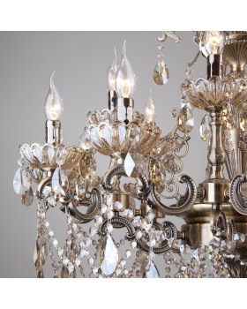 Подвесная люстра 285/18 античная бронза-foto4