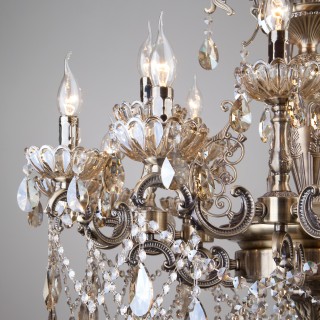 Подвесная люстра 285/18  античная бронза-foto4