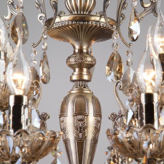 Подвесная люстра 285/18  античная бронза-foto3