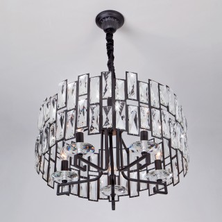 Подвесная люстра Умный дом 352/5 черный-foto4