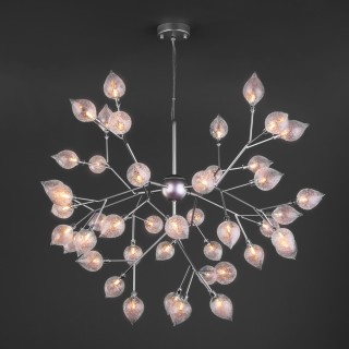 Подвесная люстра серебряного цвета 547 серебро-foto2