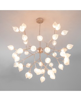 Подвесная люстра серебряного цвета 547 серебро-foto4