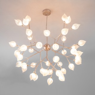 Подвесная люстра серебряного цвета 547 серебро-foto4