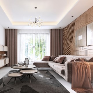 Подвесная люстра с плафонами 545 черный-foto2