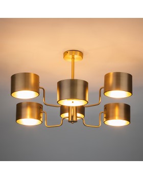 Люстра в стиле лофт 293/6 античная бронза-foto4