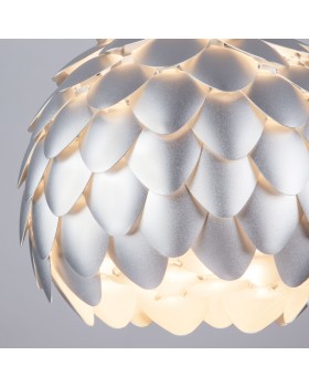 Подвесной светильник 304/1 серебро / хром-foto3