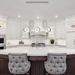 Подвесной светильник 304/3 серебро / хром-foto2