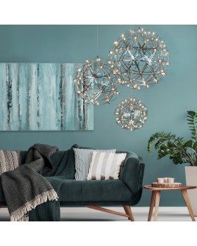 Подвесной светодиодный светильник 433/1 хром-foto2