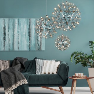 Подвесной светодиодный светильник 433/1 хром-foto2