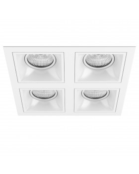 Комплект из светильников и рамки DOMINO Domino Lightstar D54606060606
