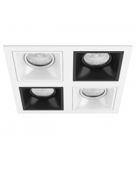 Комплект из светильников и рамки DOMINO Domino Lightstar D54606070607