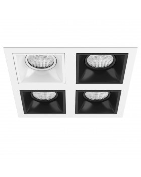 Комплект из светильников и рамки DOMINO Domino Lightstar D54606070707