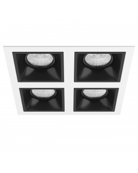 Комплект из светильников и рамки DOMINO Domino Lightstar D54607070707