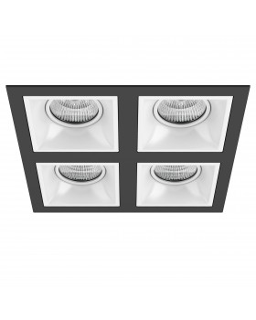 Комплект из светильников и рамки DOMINO Domino Lightstar D54706060606