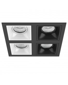 Комплект из светильников и рамки DOMINO Domino Lightstar D54706060707