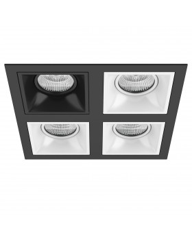 Комплект из светильников и рамки DOMINO Domino Lightstar D54707060606