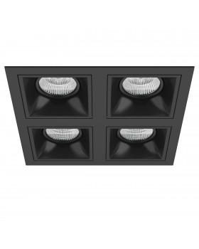 Комплект из светильников и рамки DOMINO Domino Lightstar D54707070707