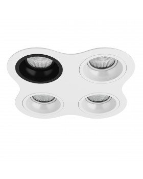 Комплект из светильников и рамки DOMINO Domino Lightstar D64607060606