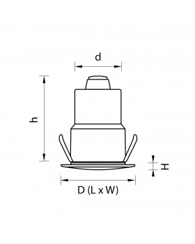Комплект из светильника и декоративной панели Ipogeo Lightstar ip384328-foto2