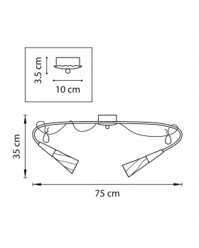 Люстра потолочная Aereo Lightstar 711061-foto2