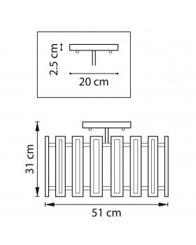Люстра потолочная Agave Lightstar 712052-foto2