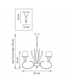Люстра подвесная Antique Lightstar 783061-foto2